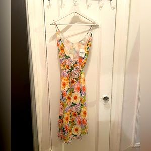 Wrap dress with adjustable straps from Forever21.